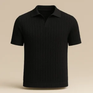 Camisa Polo Nimez Negro
